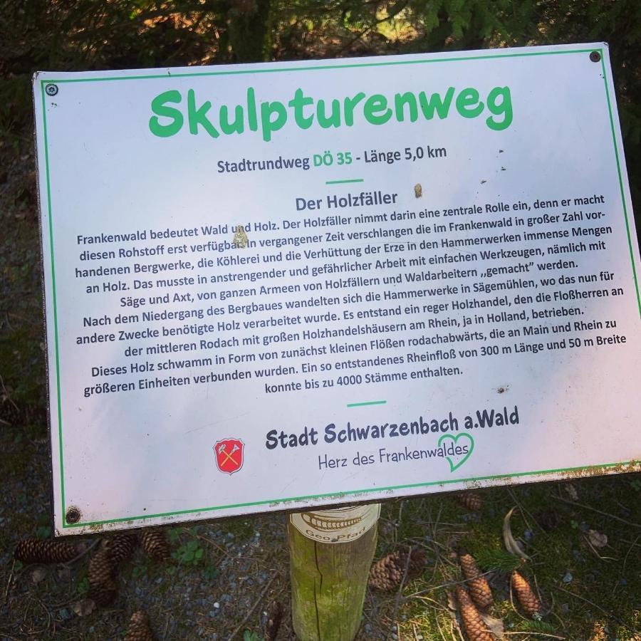 Ferienwohnung Frankenwald Naila Bagian luar foto